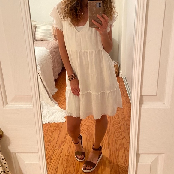 Millibon white babydoll dress - Picture 2 of 4